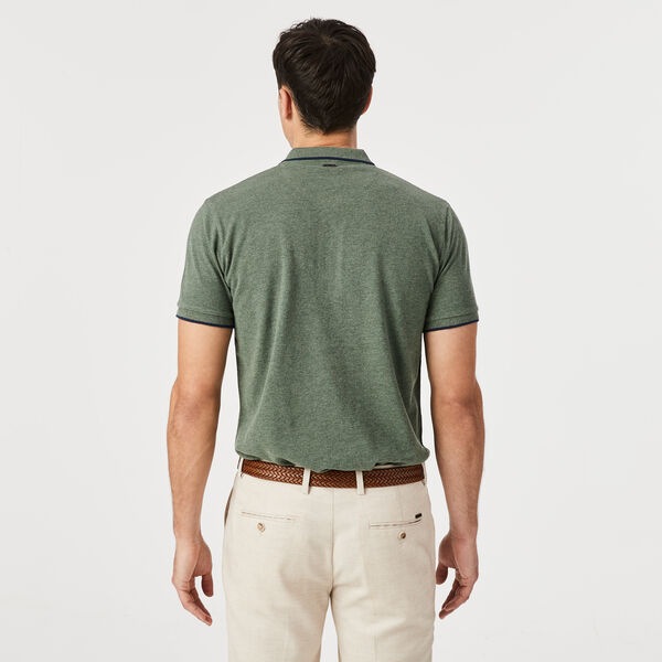Corio Polo Shirt, Green Marle, hi-res